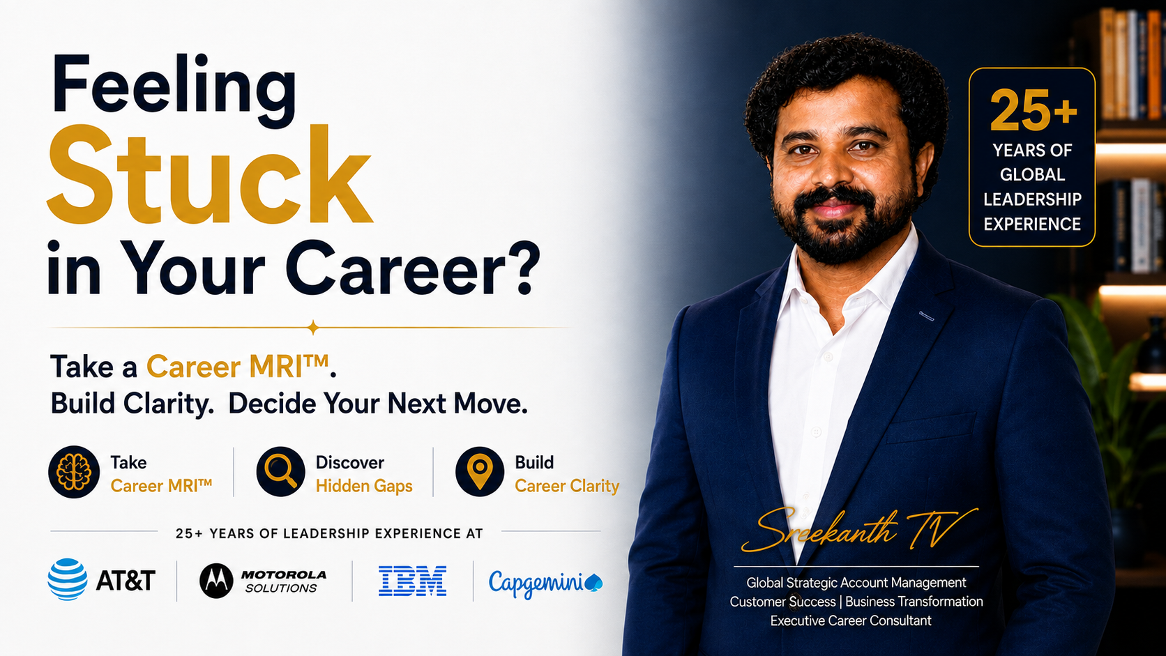 Let's Diagnose the Real Gap in Your Career — Career MRI™ by Sreekanth TV